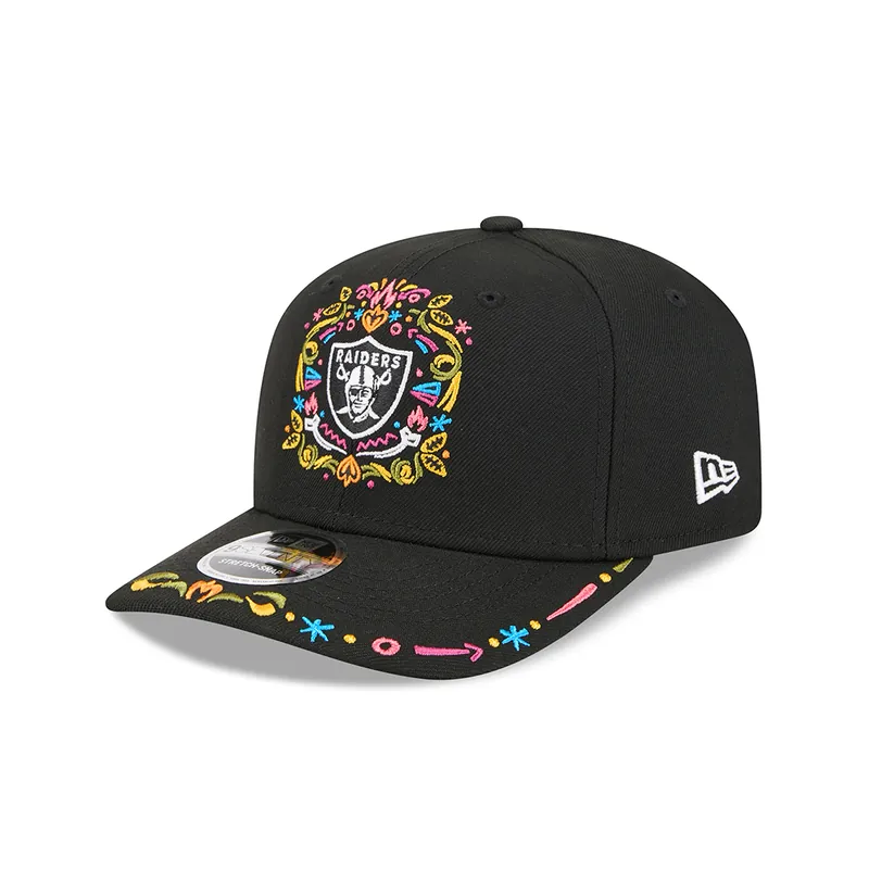 New Era 9Seventy Las Vegas Raiders Hasta La Muerte Snapback Hat Black