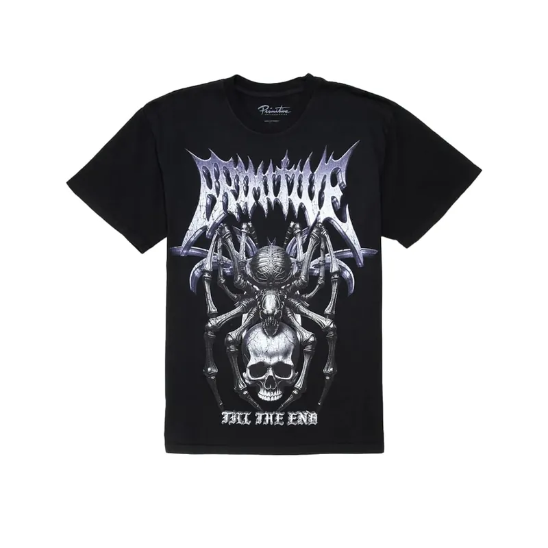 Primitive Creeper Heavyweight Short Sleeve T-Shirt Black