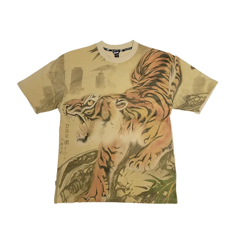 DGK Protector Knit Short Sleeve T-Shirt Tan