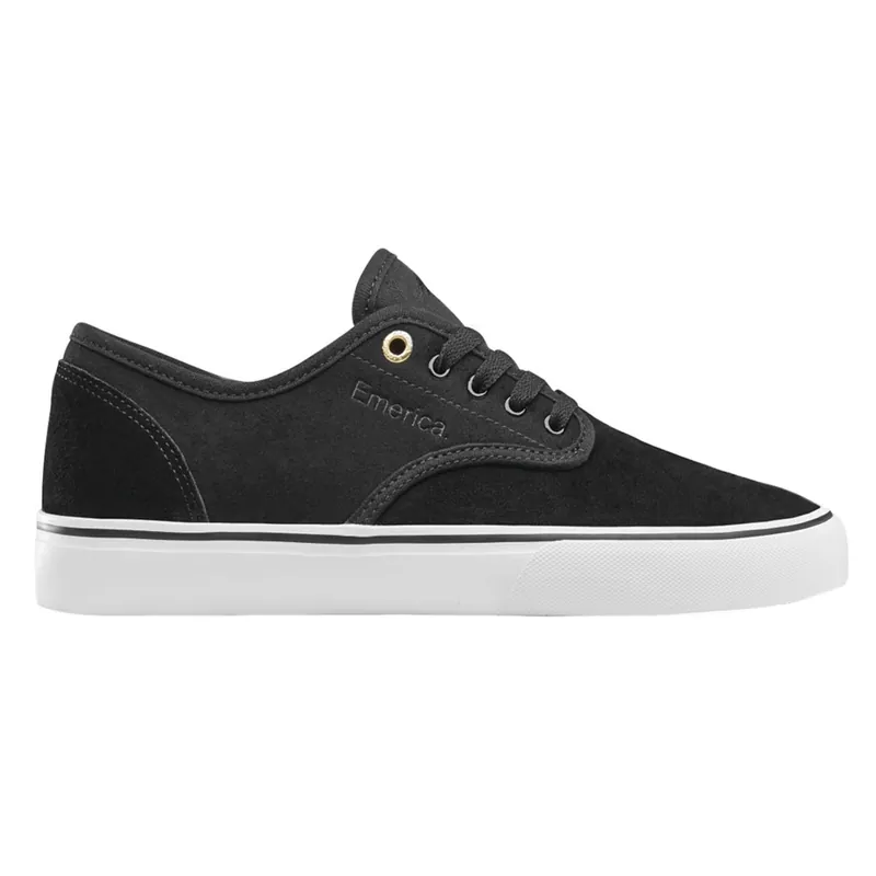 Emerica Wino Standard Shoe Black White Gold