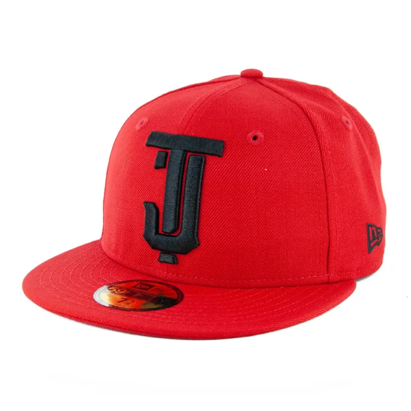 New Era 59Fifty Tijuana Toros Fitted Hat Red Black - Billion Creation Exclusive