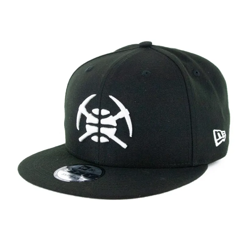 New Era 9Fifty Denver Nuggets City Series 2019 Alternate Snapback Hat Black