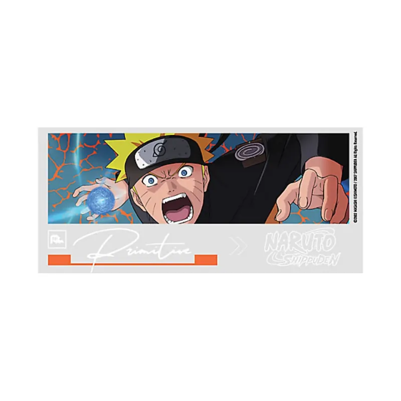 Primitive x Naruto Combat Sticker Clear