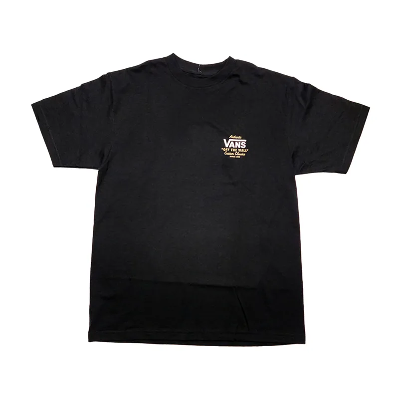 Vans MN Holder St Classic T-Shirt Black Antelope