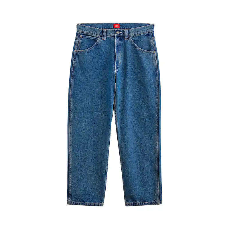 Vans Skate Check 5 Pocket Loose Fit Denim Pants Vintage Indigo