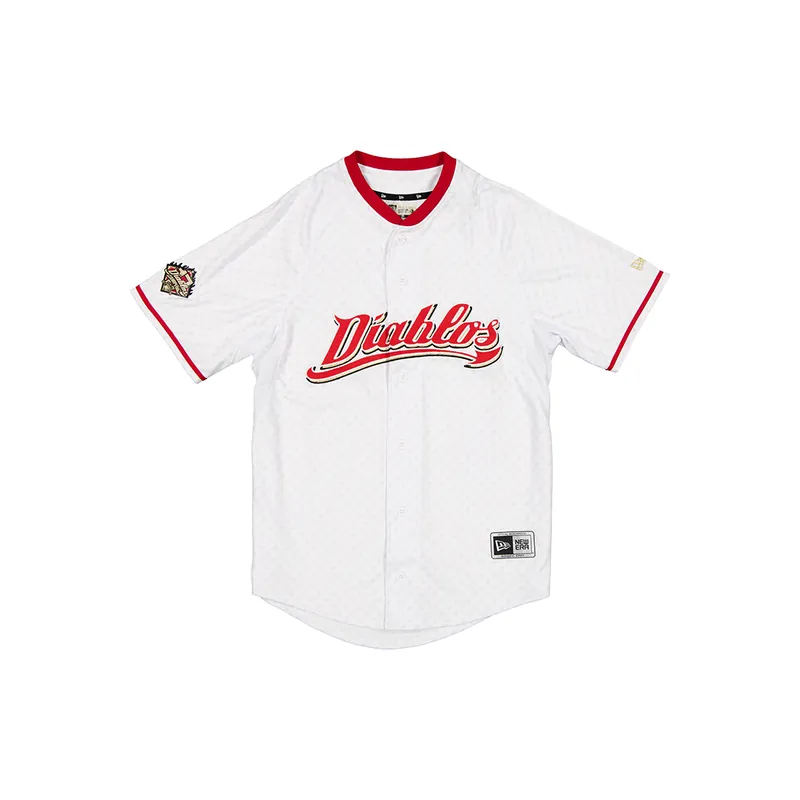 New Era Mexico City Diablos Rojos De Mexico Home 2025 Official On Field Jersey White