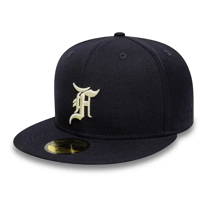New Era x Fear of God 59Fifty New York Yankees Fitted Hat Dark Navy White