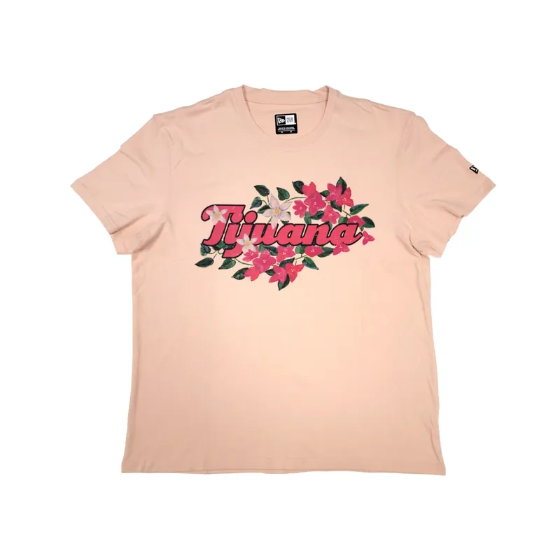 New Era Tijuana Toros FG Short Sleeve T-Shirt Light Pink