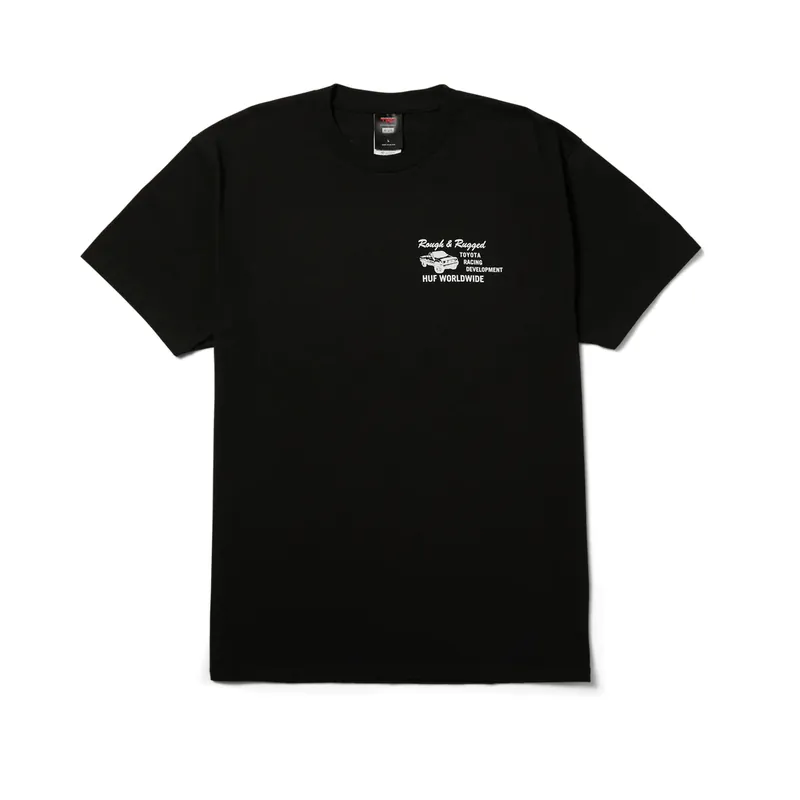 HUF x Toyota TRD Service Department Stickered Short Sleeve T-Shirt Black