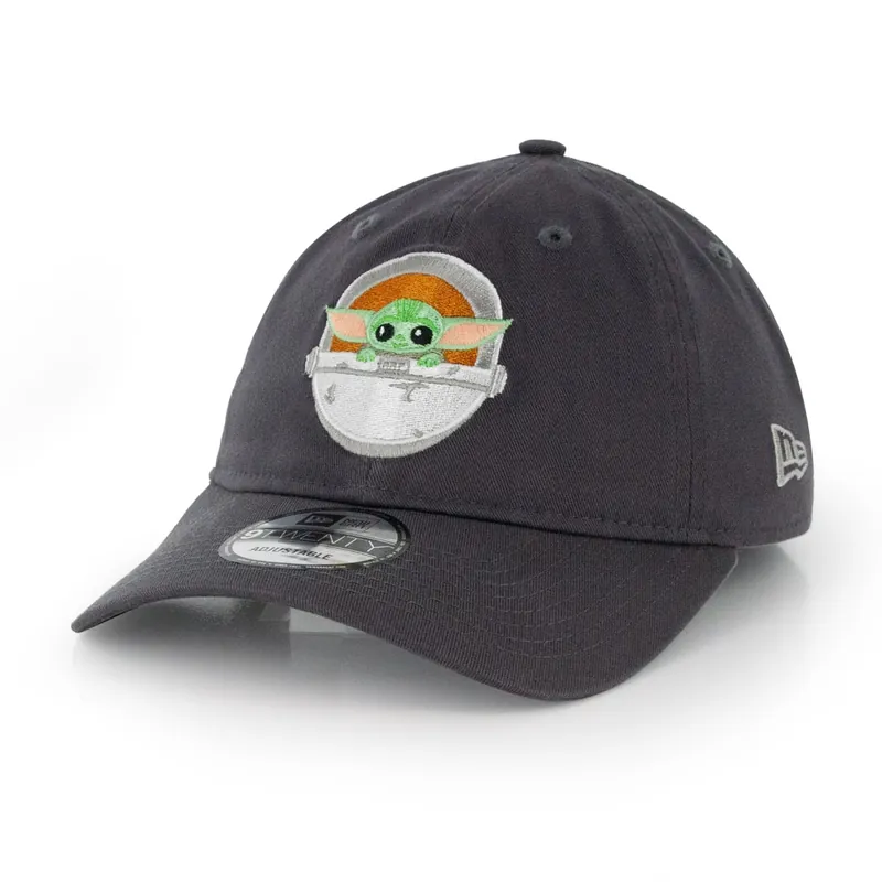 New Era 9Twenty Mandalorian The Child Adjustable Hat Graphite