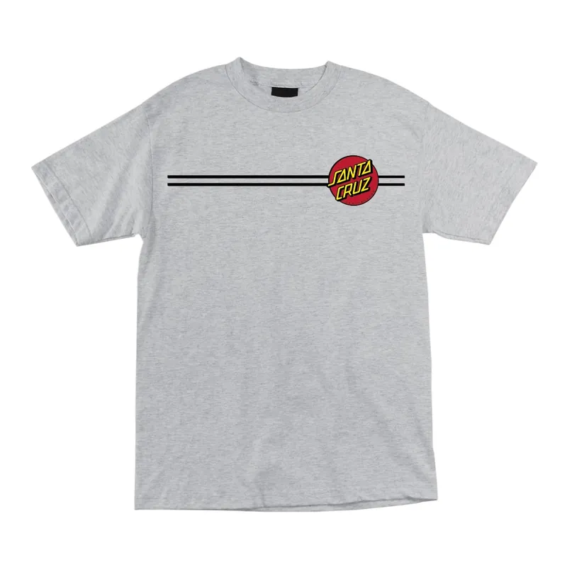 Santa Cruz Classic Dot T-Shirt Athletic Heather