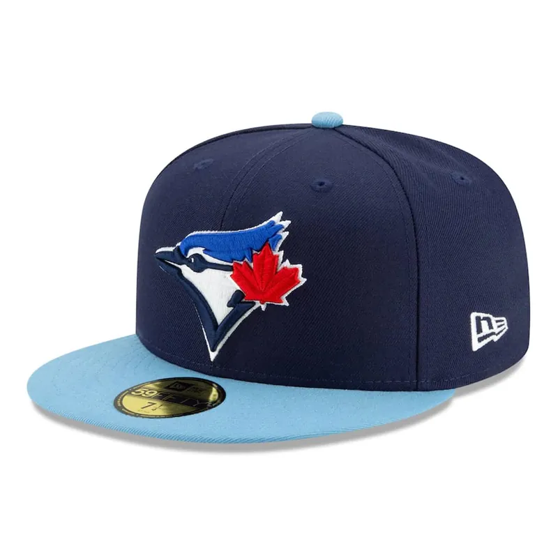 New Era 59Fifty Toronto Blue Jays Alternate 4 Authentic Collection On Field Fitted Hat Navy - MLB Authentic Collection 59FIFTY On Field