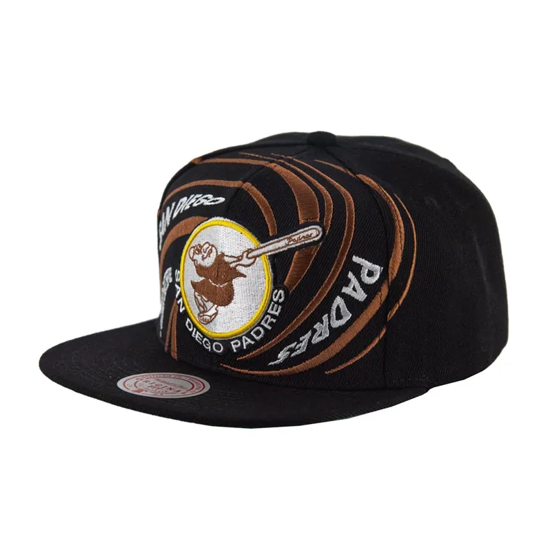 Mitchell & Ness San Diego Padres Don’t Get It Twisted Cooperstown Snapback Hat Black