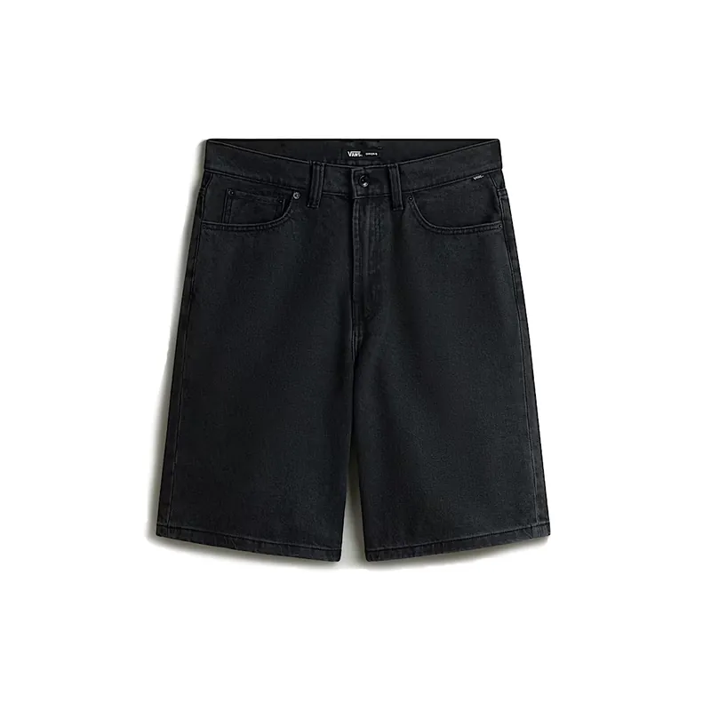 Vans Check-5 Baggy Denim Shorts Washed Black