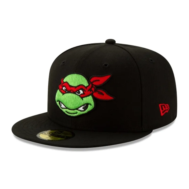 New Era 59Fifty TMNT Raphael Fitted Hat Black - Collections