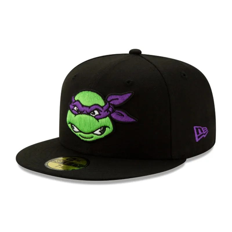 New Era 59Fifty TMNT Donatello Fitted Hat Black - Collections