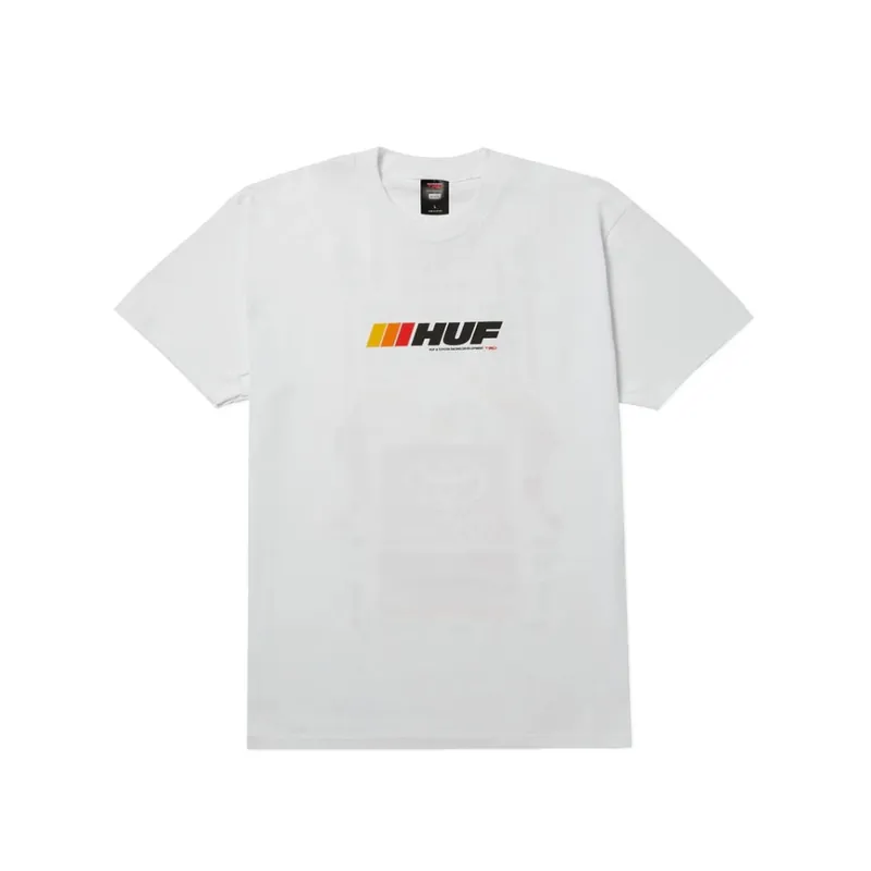 HUF x Toyota TRD Stickered Short Sleeve T-Shirt White