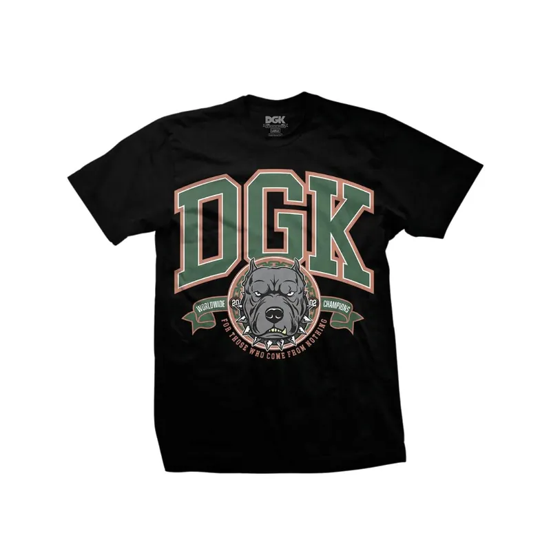 DGK Mascot Short Sleeve T-Shirt Black