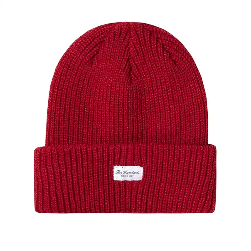 The Hundreds Crisp 2 P21 Beanie Red