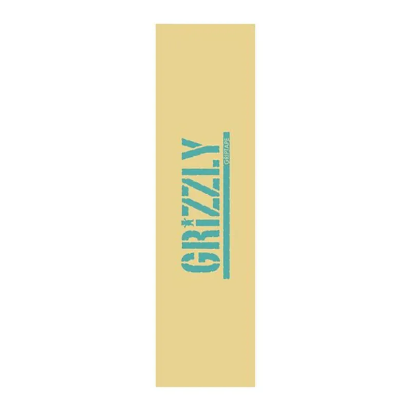 Grizzly Stamped Necessities Grip Tape Yellow