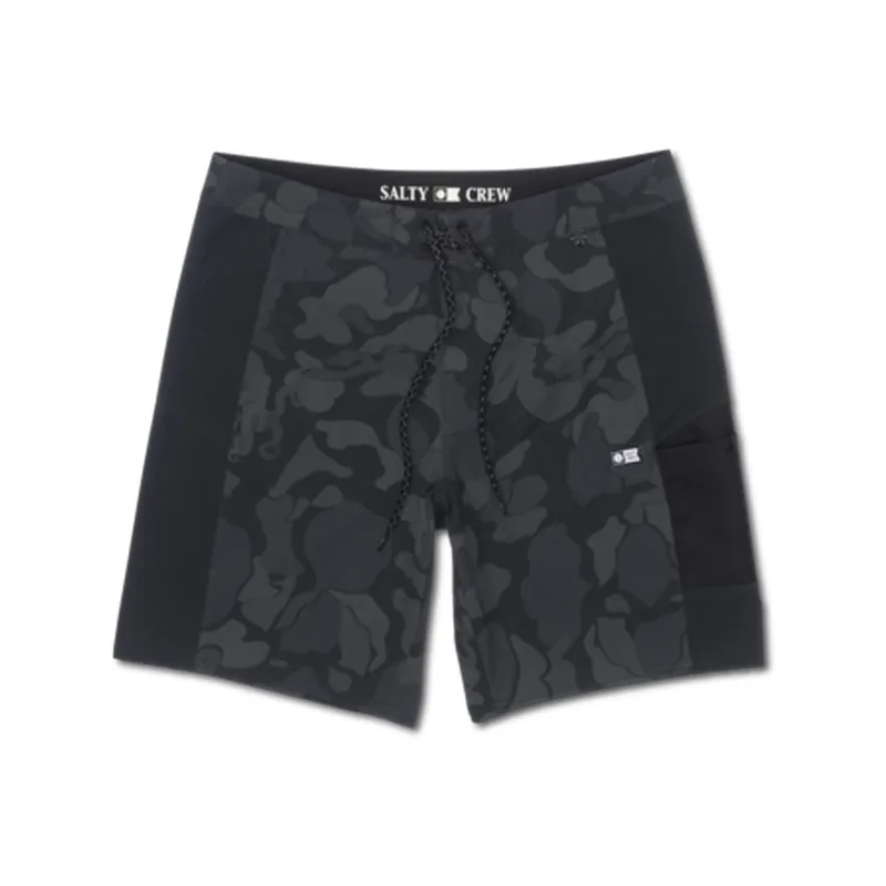Salty Crew Flagship Boat Shorts Black