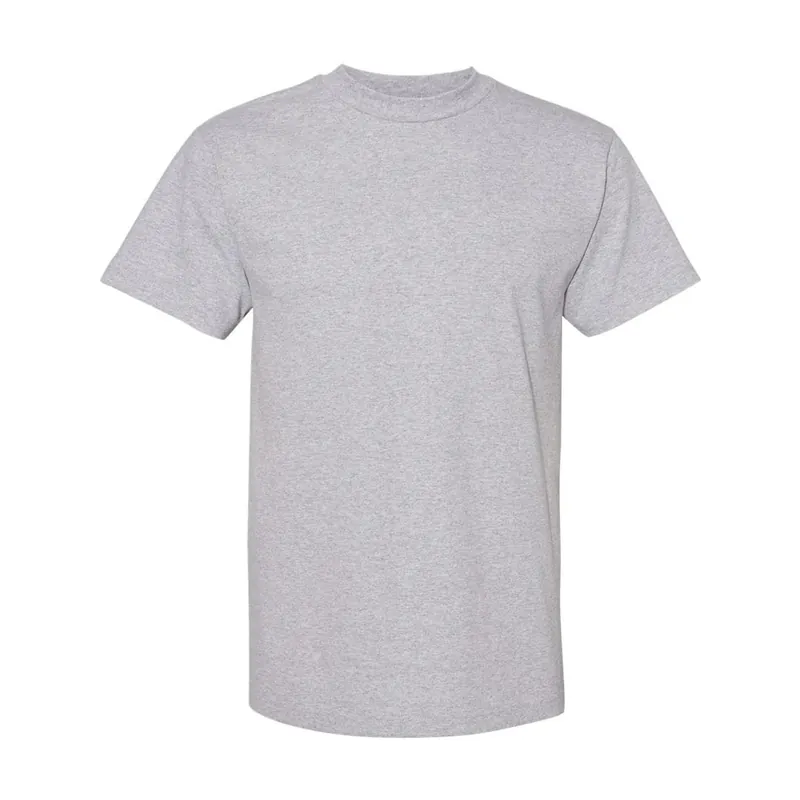 Plain Short Sleeve T-Shirt Athletic Heather