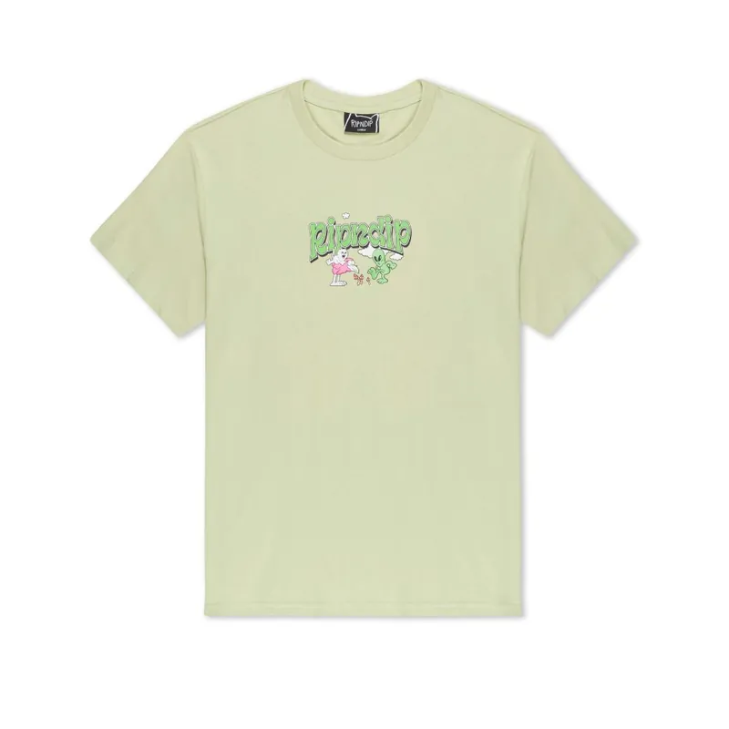 Ripndip Playground Short Sleeve T-Shirt Light Moss