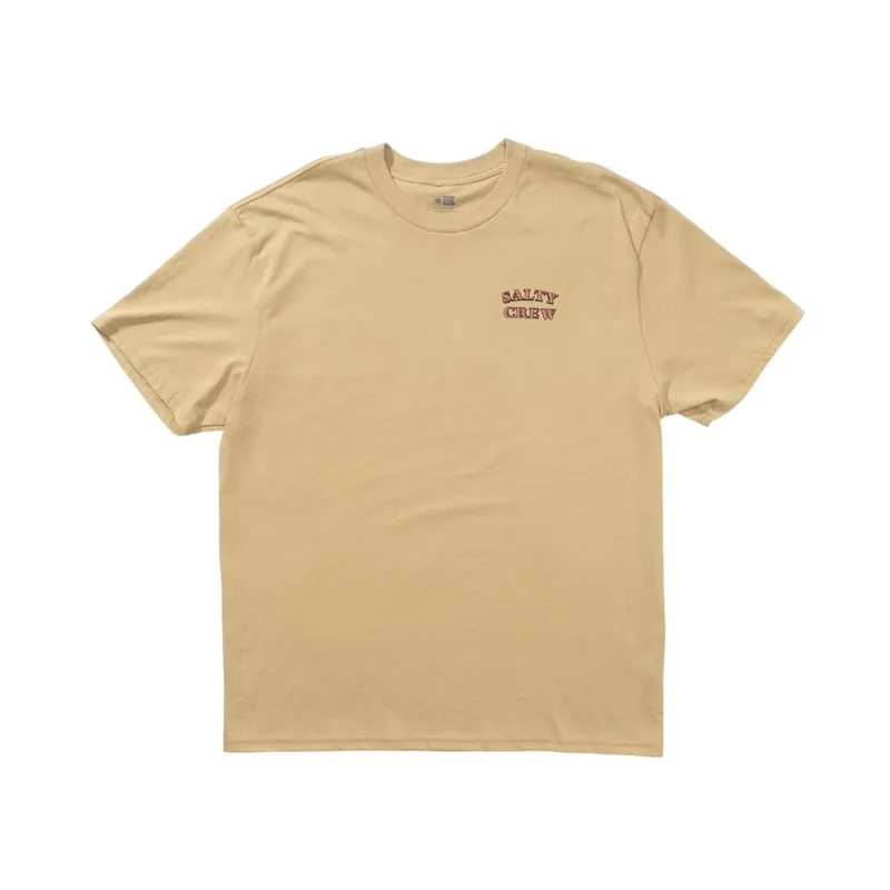 Salty Crew Lured Classic Short Sleeve T-Shirt Khaki