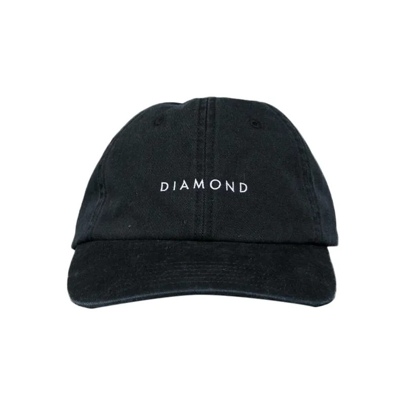 Diamond Leeway Sports Hat Black - Diamond Supply Co