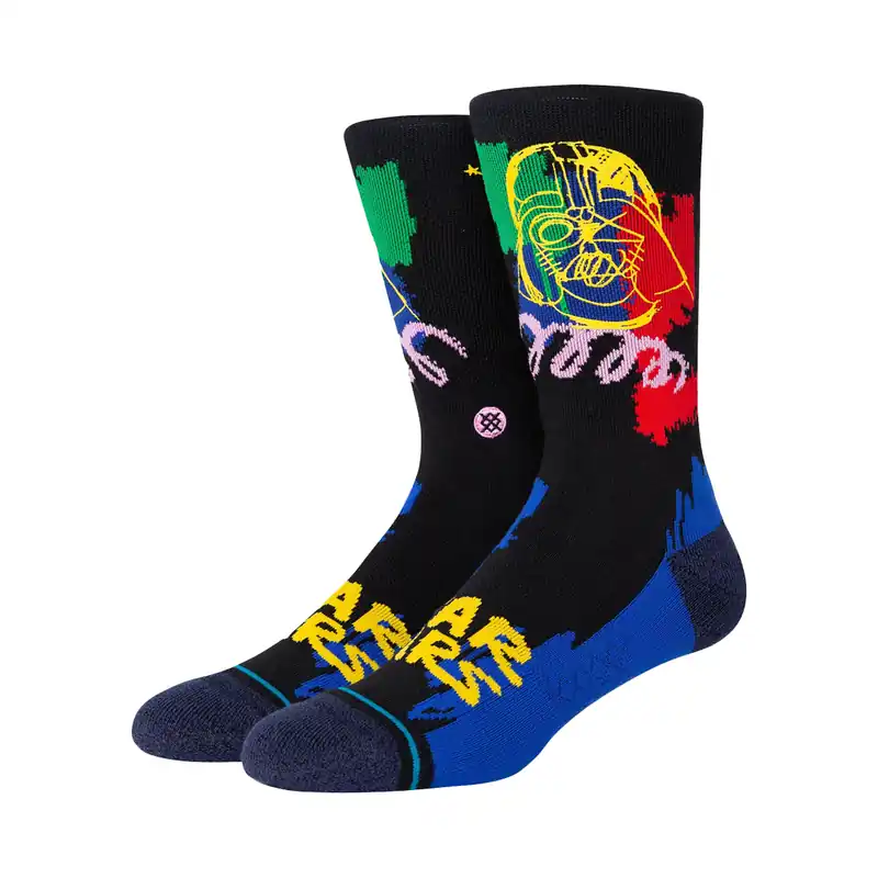 Stance Buffed Vader Sock Black