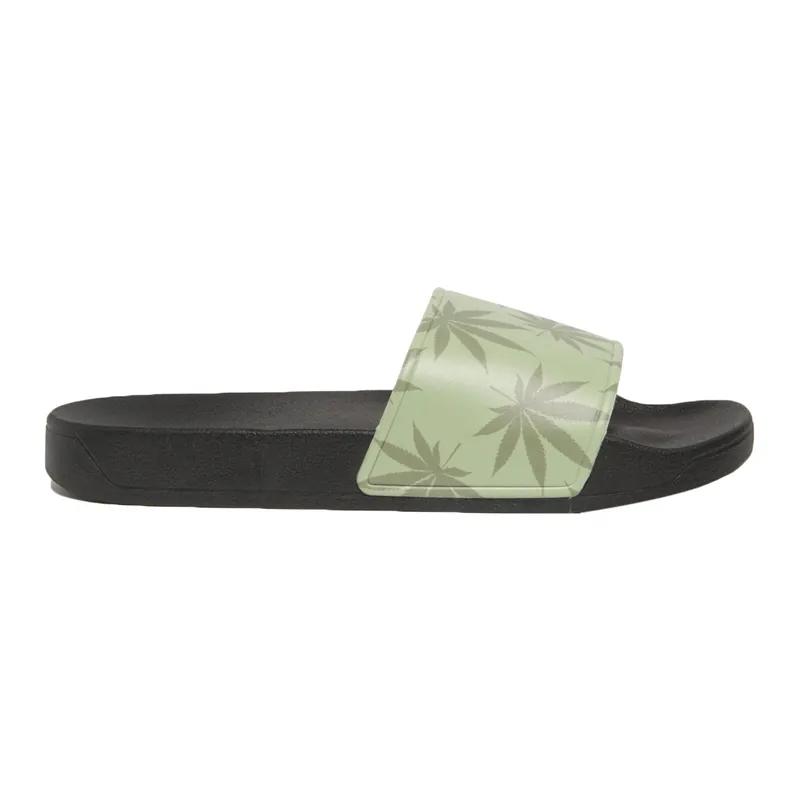HUF 420 Plantlife Slides Green