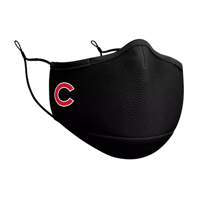 New Era Face Mask Chicago Cubs Black