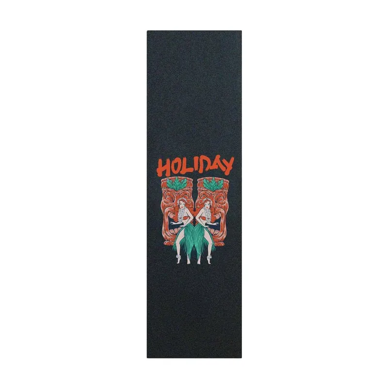 Holiday Skate Co Tiki Girls Griptape Black - Holiday Skate Co.