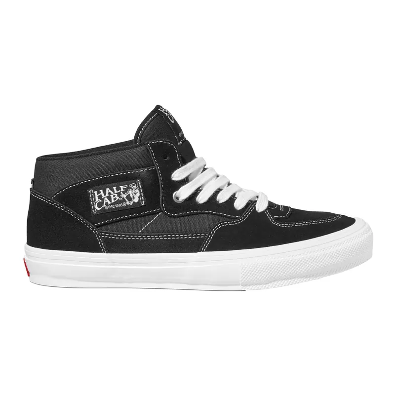 Vans Skate Half Cab Shoes Black White