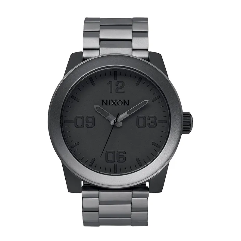 Nixon Corporal SS Watch Matte Black Matte Gunmetal
