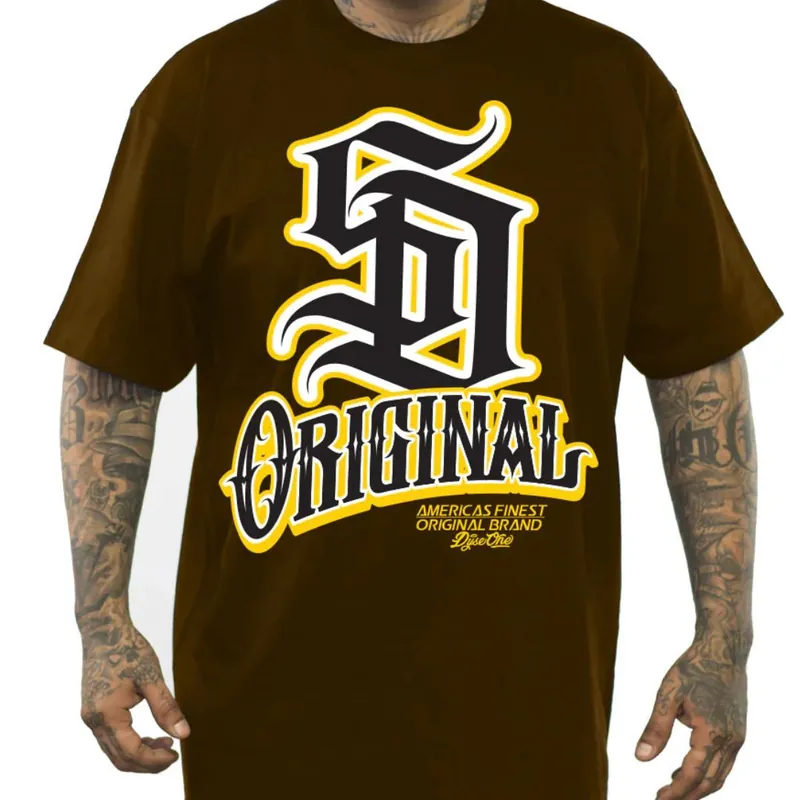 Dyse One OG Classic Short Sleeve T-Shirt Brown