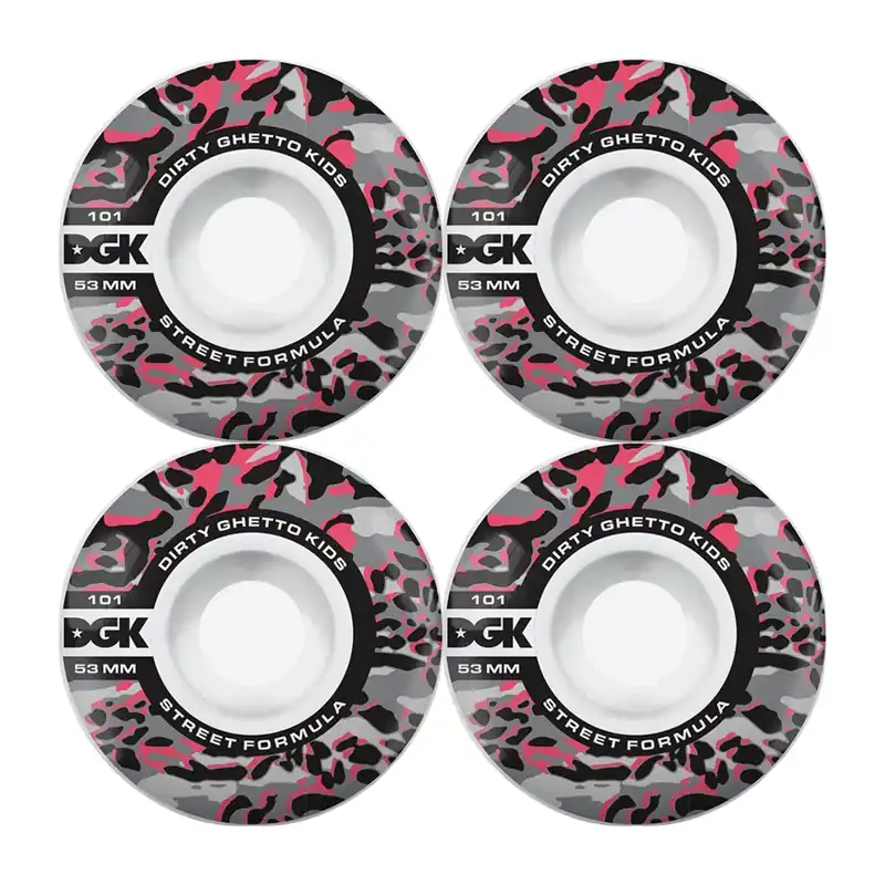 DGK Static Wheels Multi 53mm