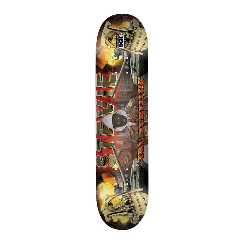 DGK Ghetto Fab Williams Deck Multi