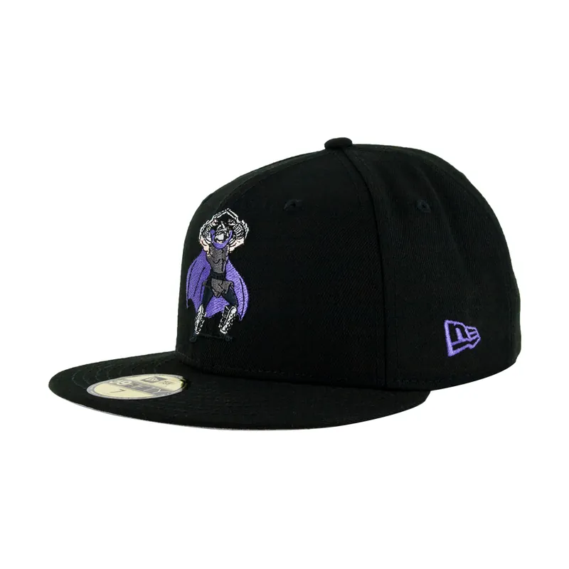New Era 59Fifty TMNT Shredder Fitted Hat Black Purple