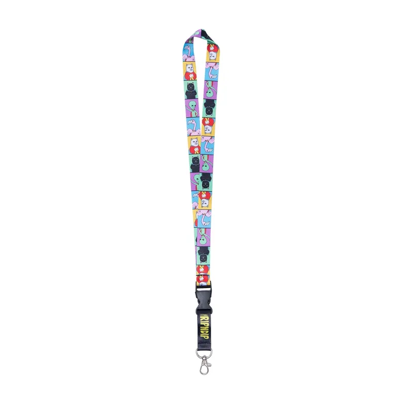 Rip N Dip We Can Be Heroes Lanyard Multi - RIPNDIP