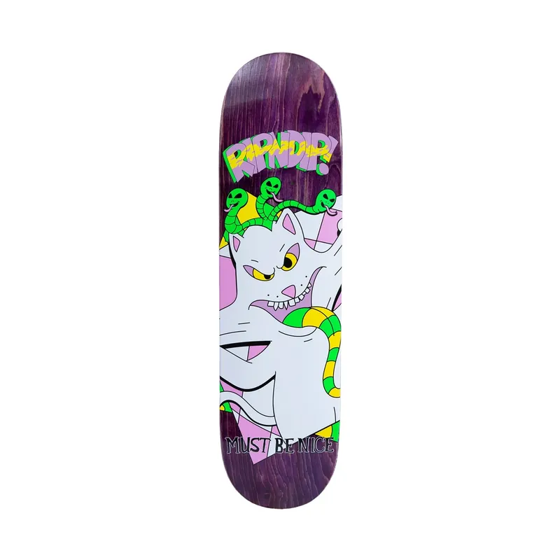 Rip N Dip Topanga Bandit Deck Purple - RIPNDIP