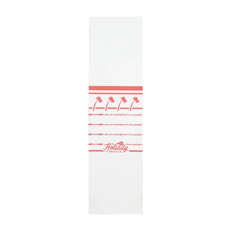 Holiday Skate Co. All About Stripes Griptape White