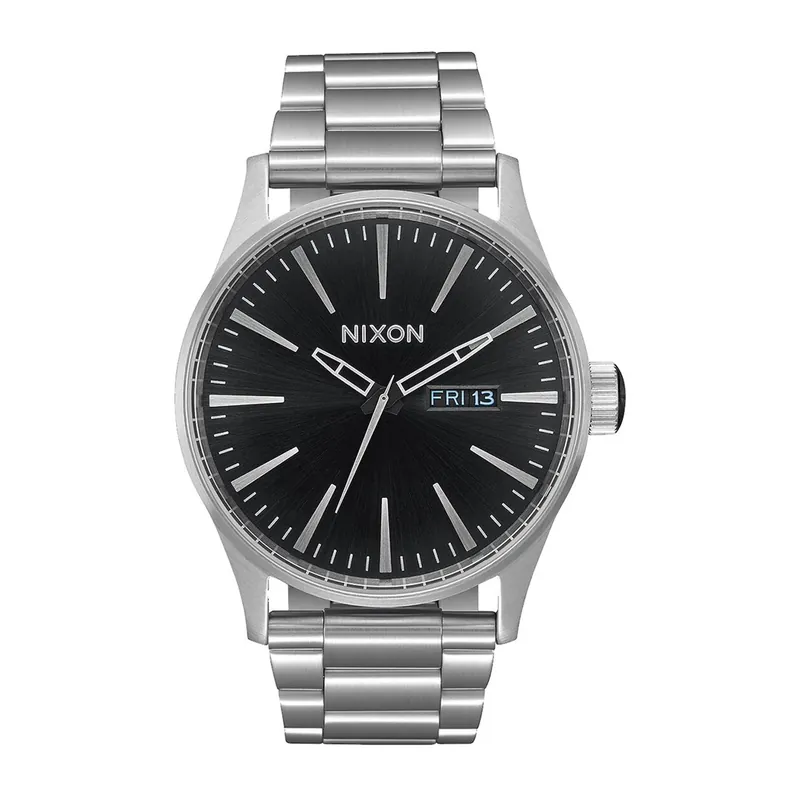 Nixon Sentry SS Watch Black Sunray