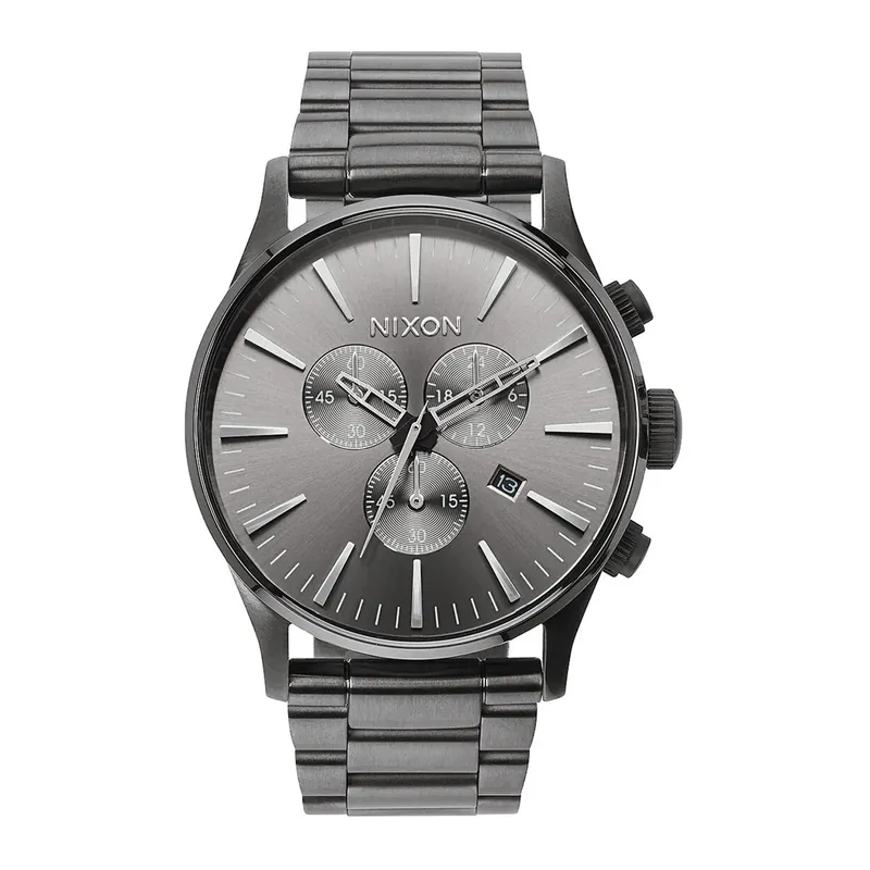 Nixon Sentry Chrono Watch All Gunmetal
