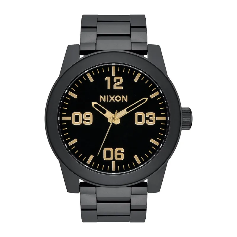 Nixon Corporal SS Watch Matte Black Gold