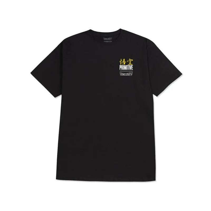Primitive x Dragon Ball Z Goku Energy Short Sleeve T-Shirt Black