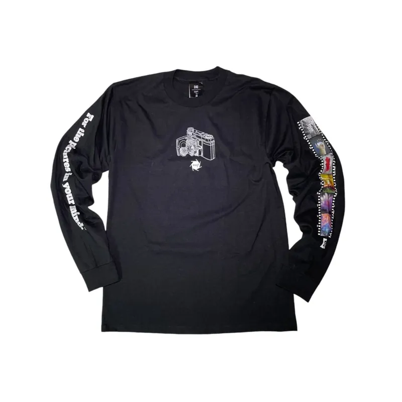 HUF x Kodak Inner Vision Long Sleeve T-Shirt Black