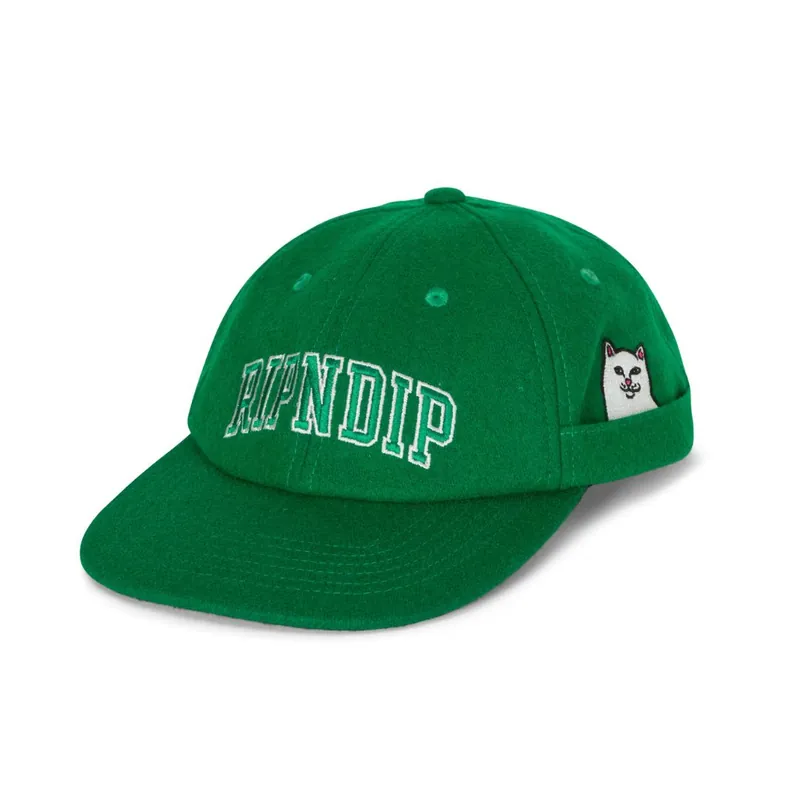 Ripndip Team Spirit Snapback Hat Green