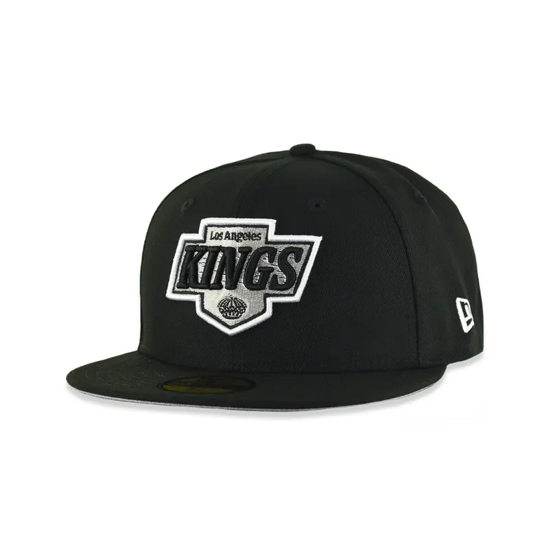 New Era 59Fifty Los Angeles Kings Fitted Hat Black