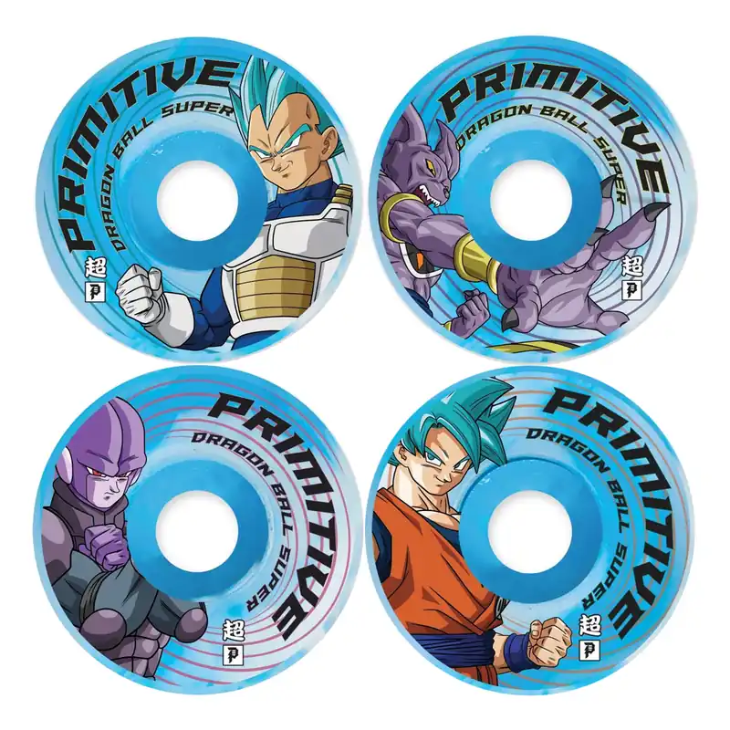 Primitive x Dragon Ball Super 2 Survival Team Wheels Blue 52mm